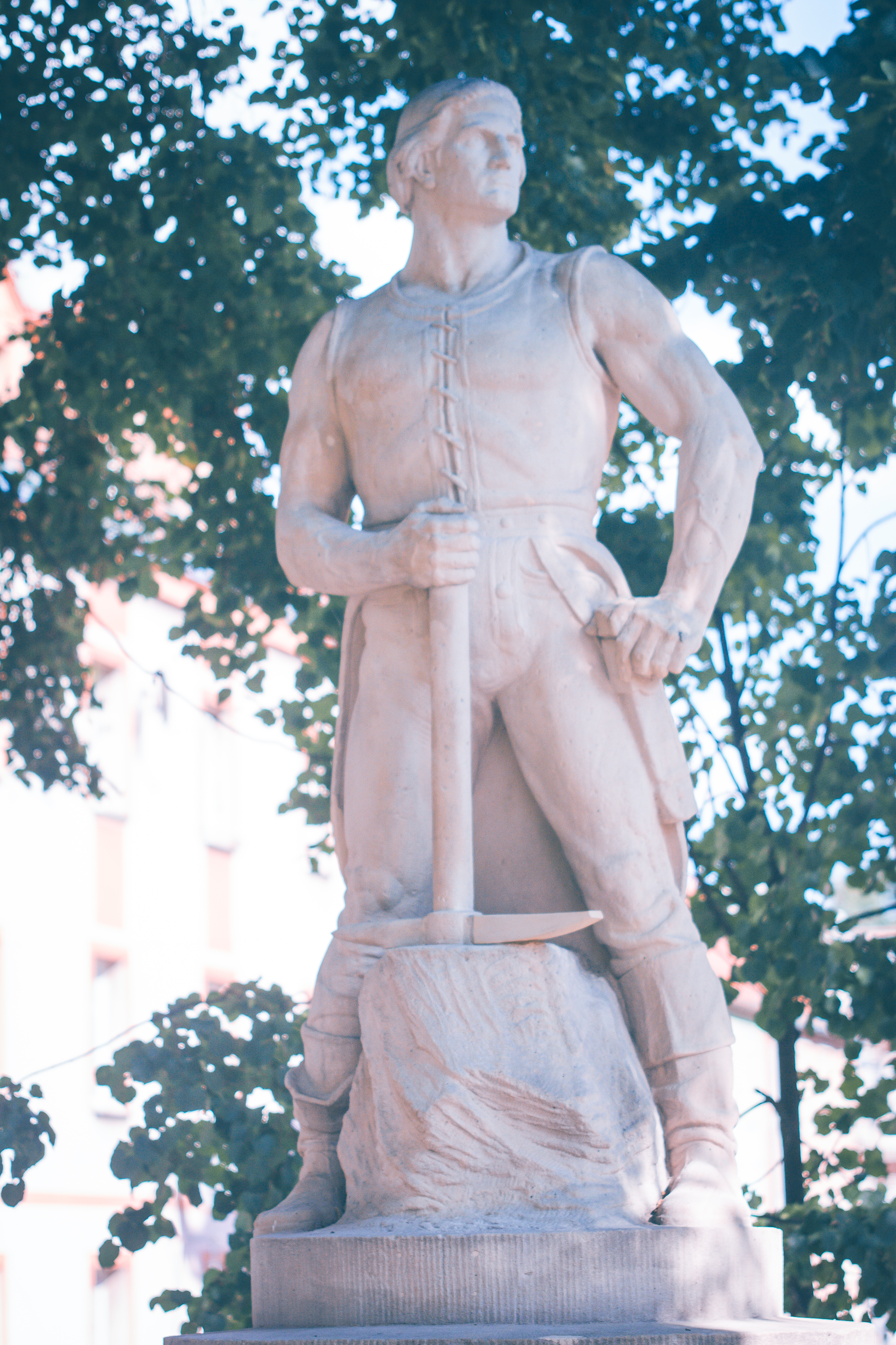 Fontanna Górników w Najstarszym Mieście Polski